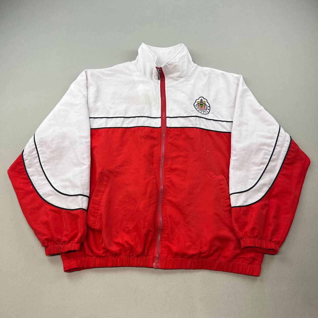 Vintage Club Deportivo Guadalajara Soccer Jacket... - Depop