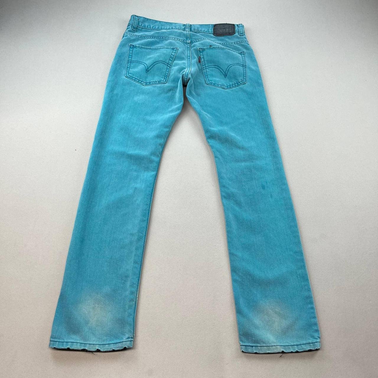 Turquoise levis outlet 501