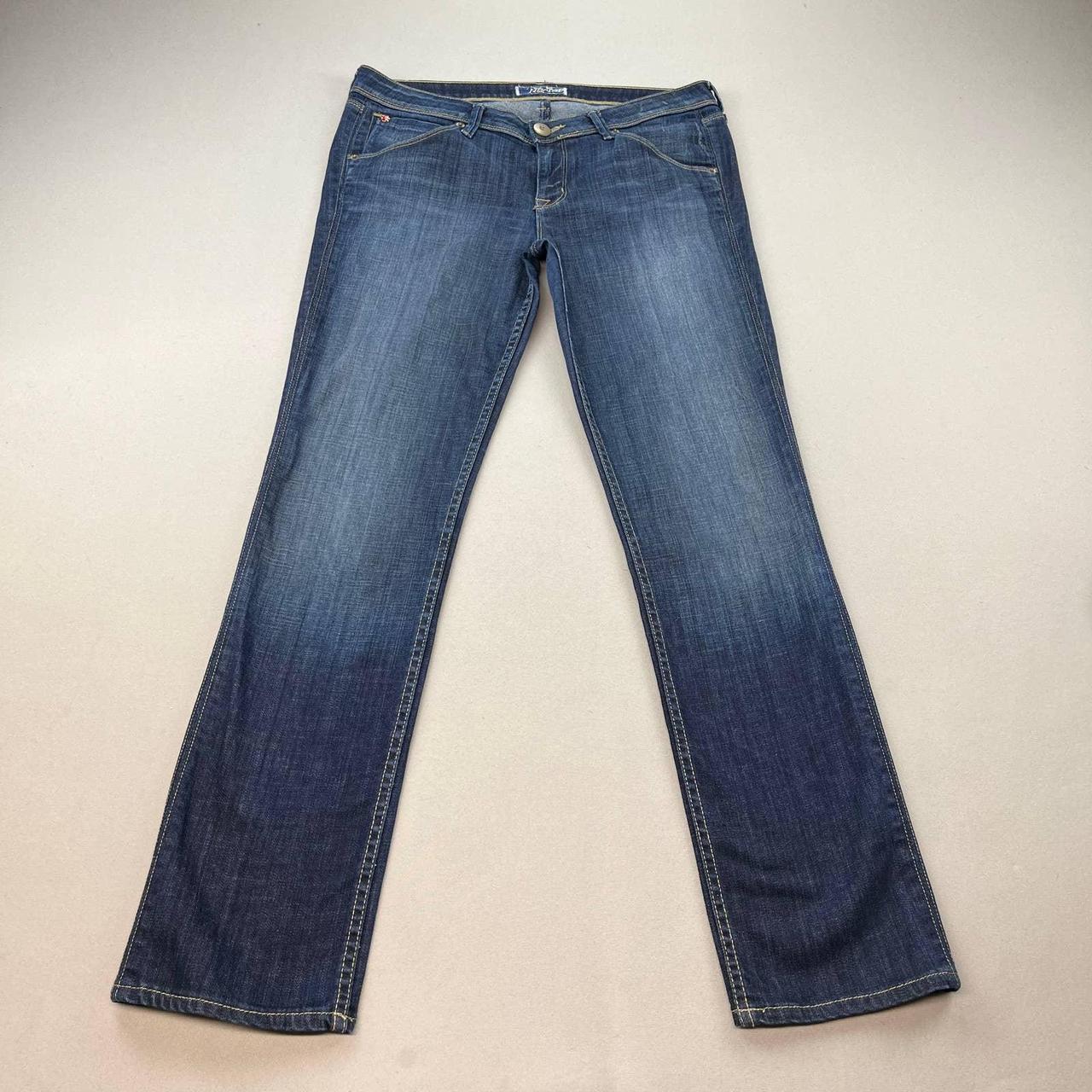 Hudson Jeans Women's Blue Jeans | Depop