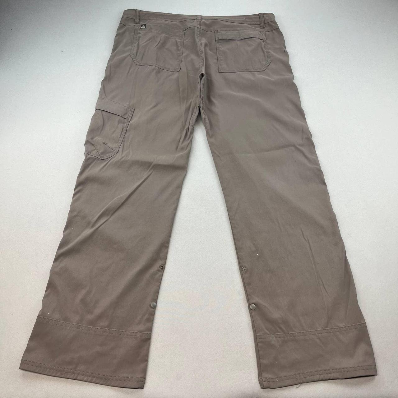 prAna Breathe Cargo Hiking Pants Mens XL Brown... - Depop