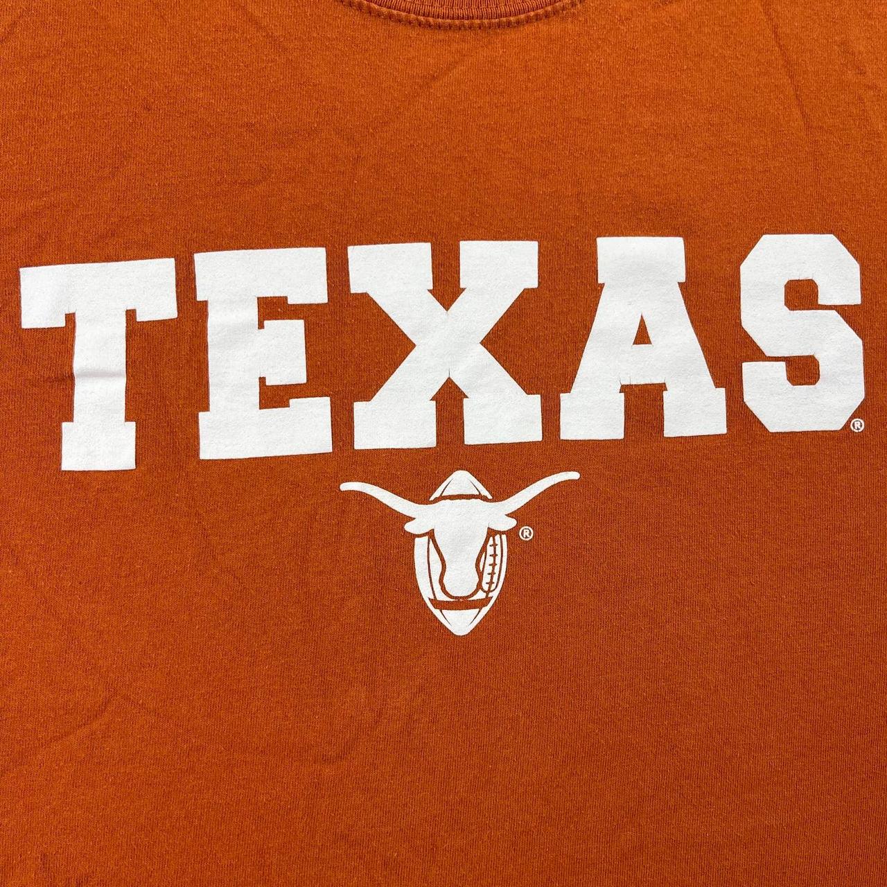 Vintage University Of Texas T-Shirt Adult XL Orange... - Depop