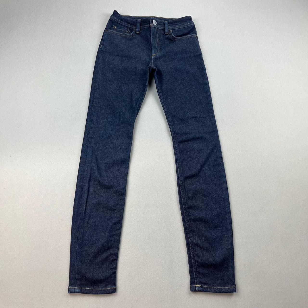 Acne Studios Jeans Womens 23x32 Climb Indigo Blue... - Depop