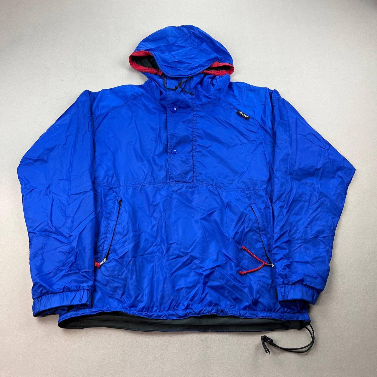 Vintage Marmot Anorak Windbreaker Jacket Adult... - Depop