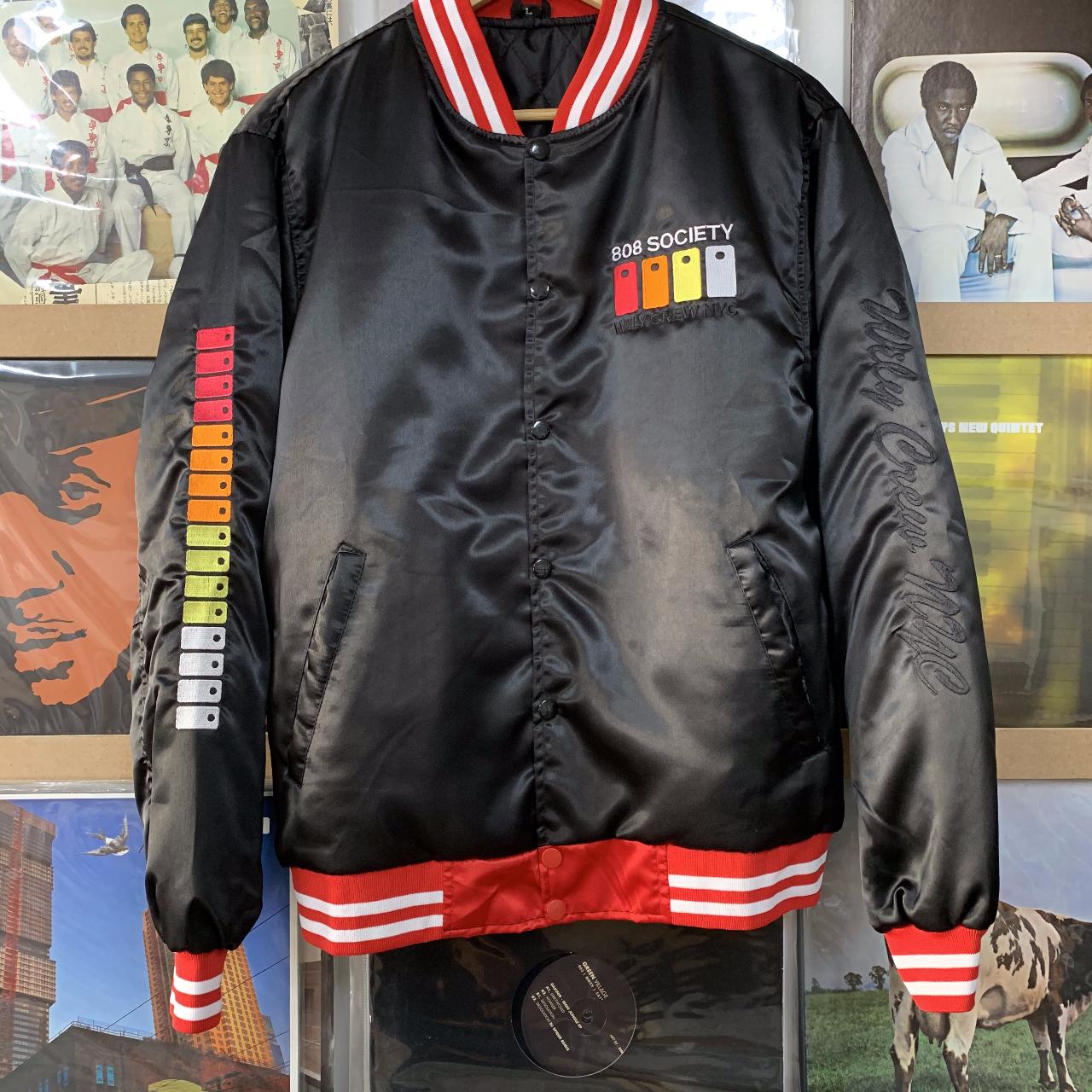 Wily Crew 808 Society #satin #jacket #808society | Depop