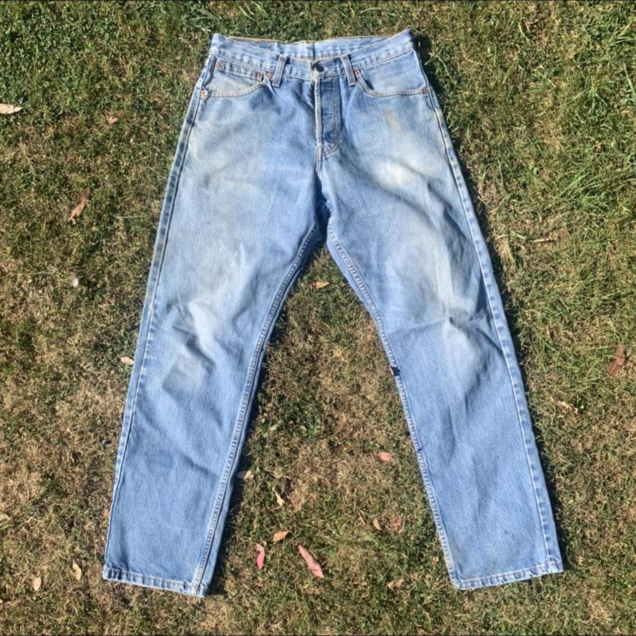 Levi’s 522 Great condition 1980s cut slightly... - Depop