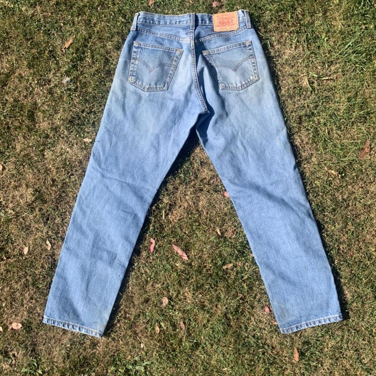 Levi’s 522 Great condition 1980s cut slightly... - Depop