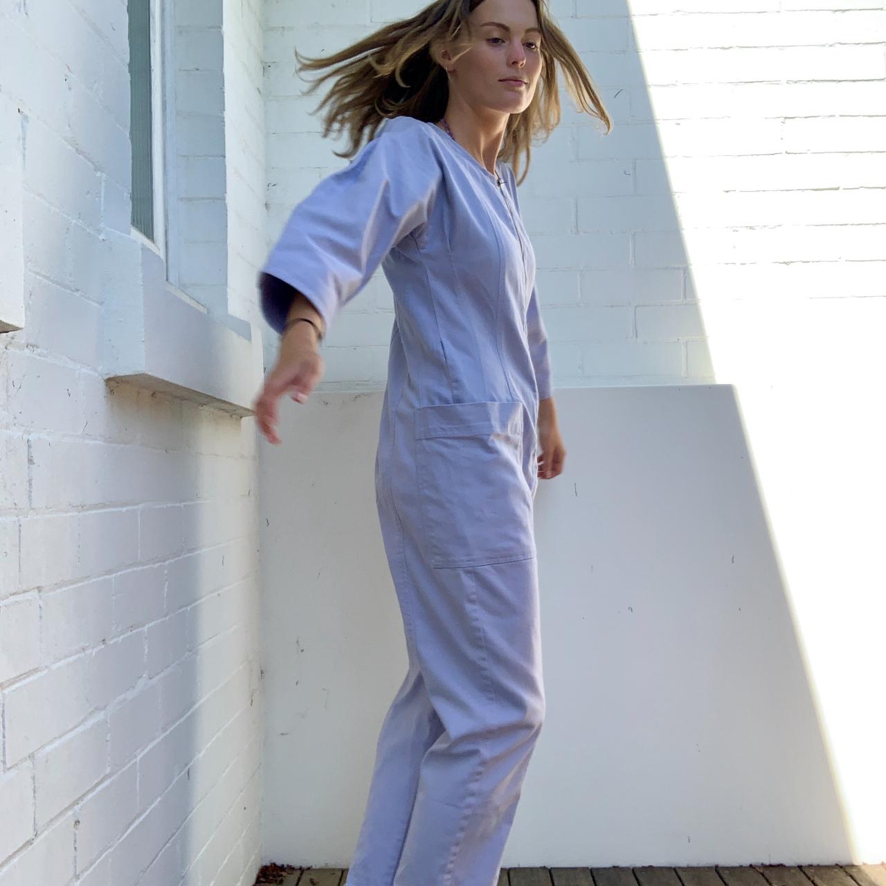 Baby purple coveralls MY BABIES but I want in a... Depop