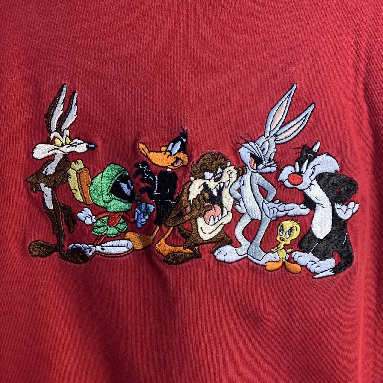 🥵 Vintage 1999 Looney Tunes Warner Bros T-shirt! 📐... - Depop