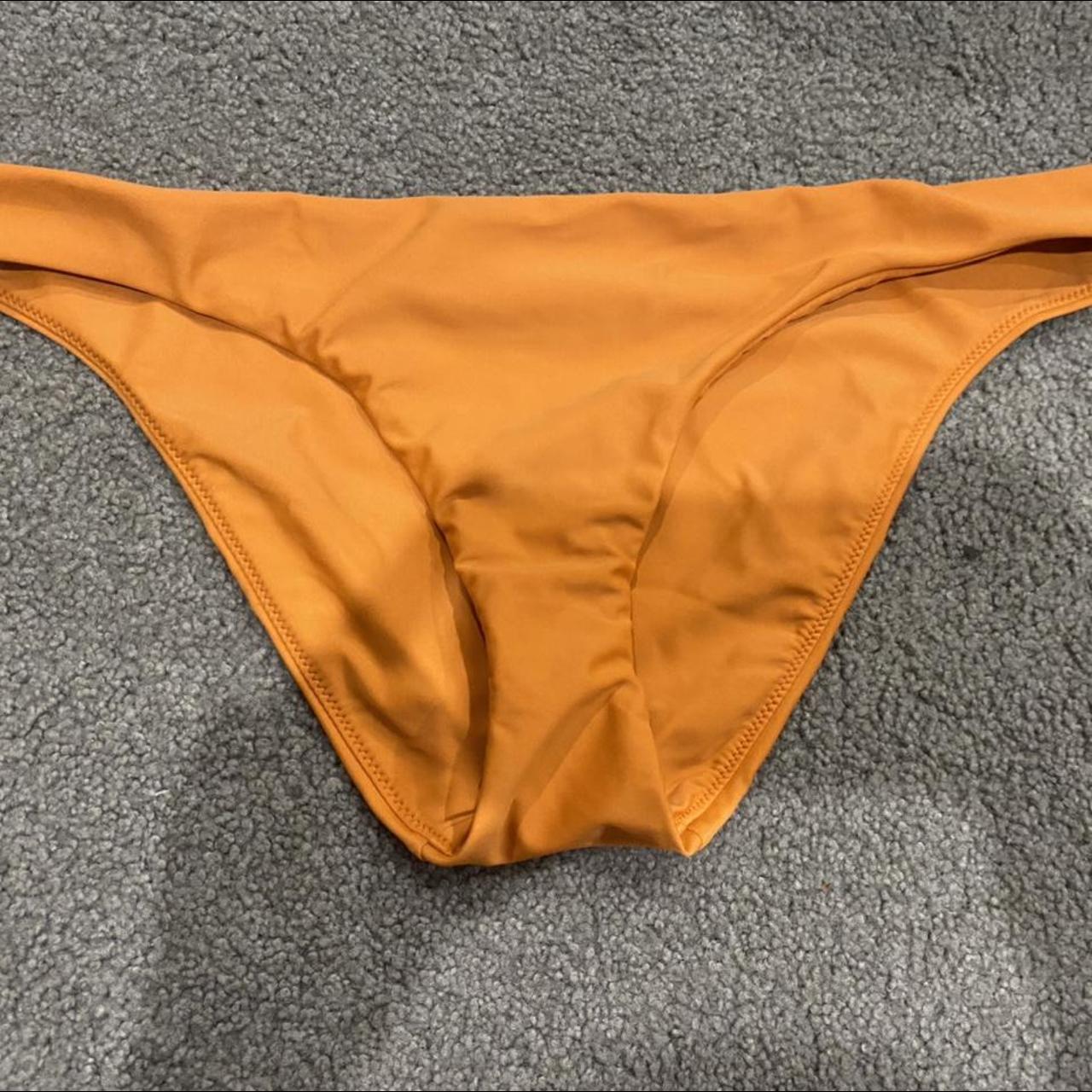 & Other Stories Women's Orange and Gold | Depop