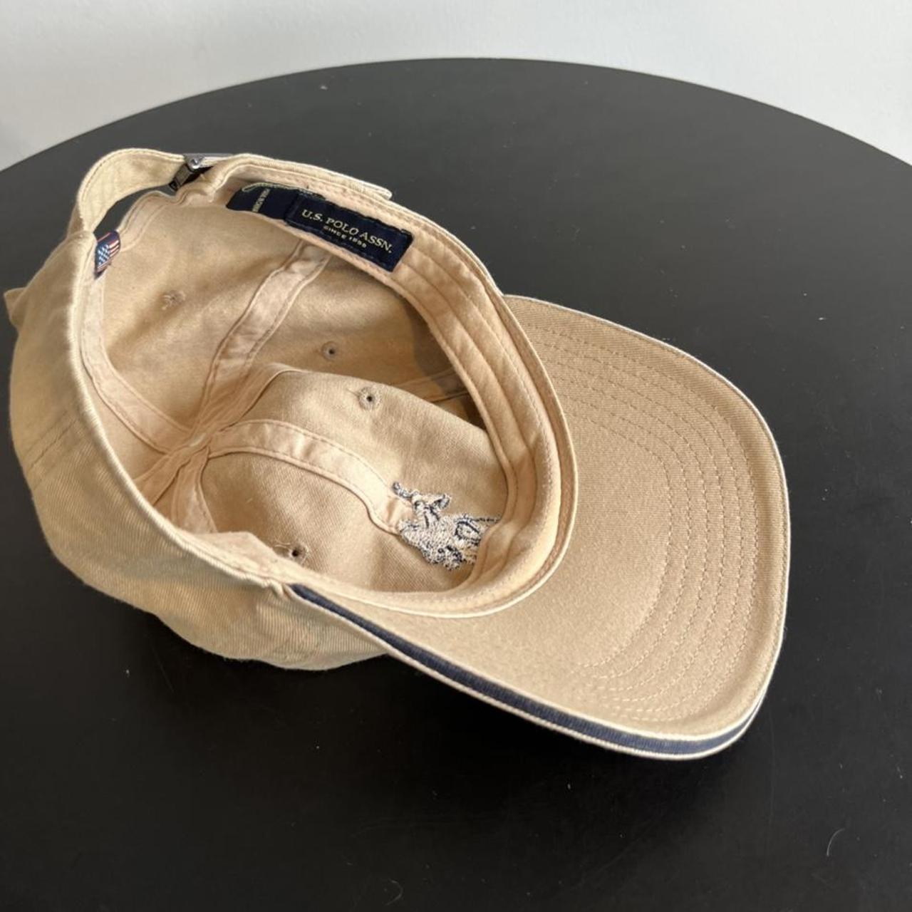U.S. Polo Assn. Men's Cream Hat (4)