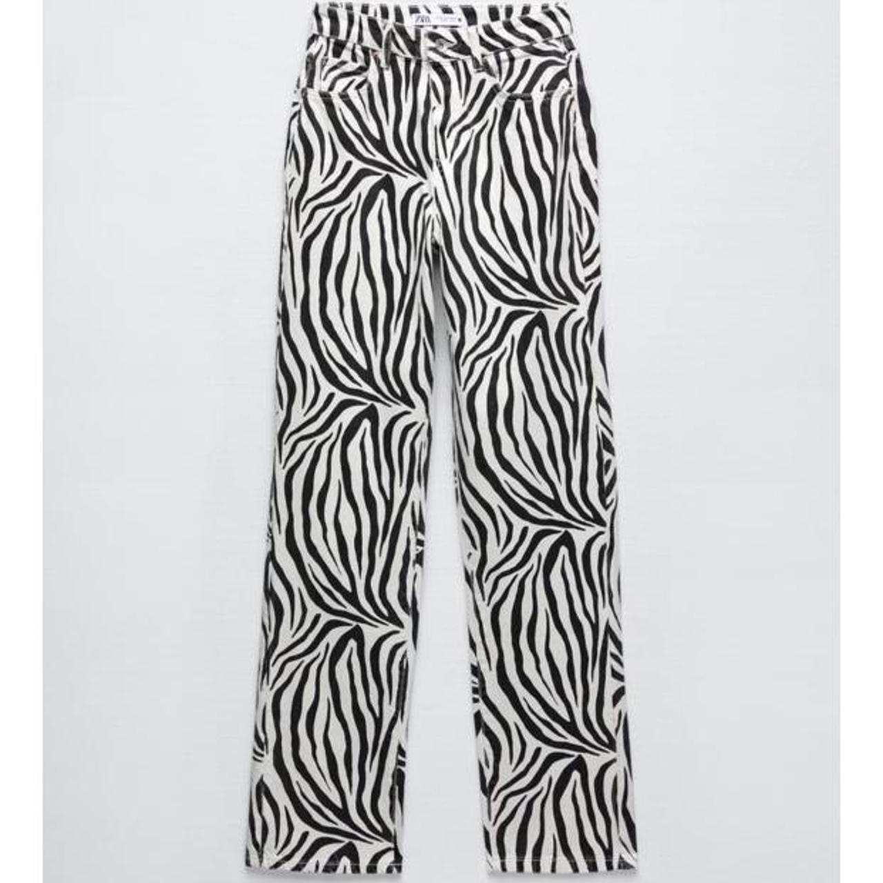 Zara Zebra print pant. Brand new. US size 4. #zara