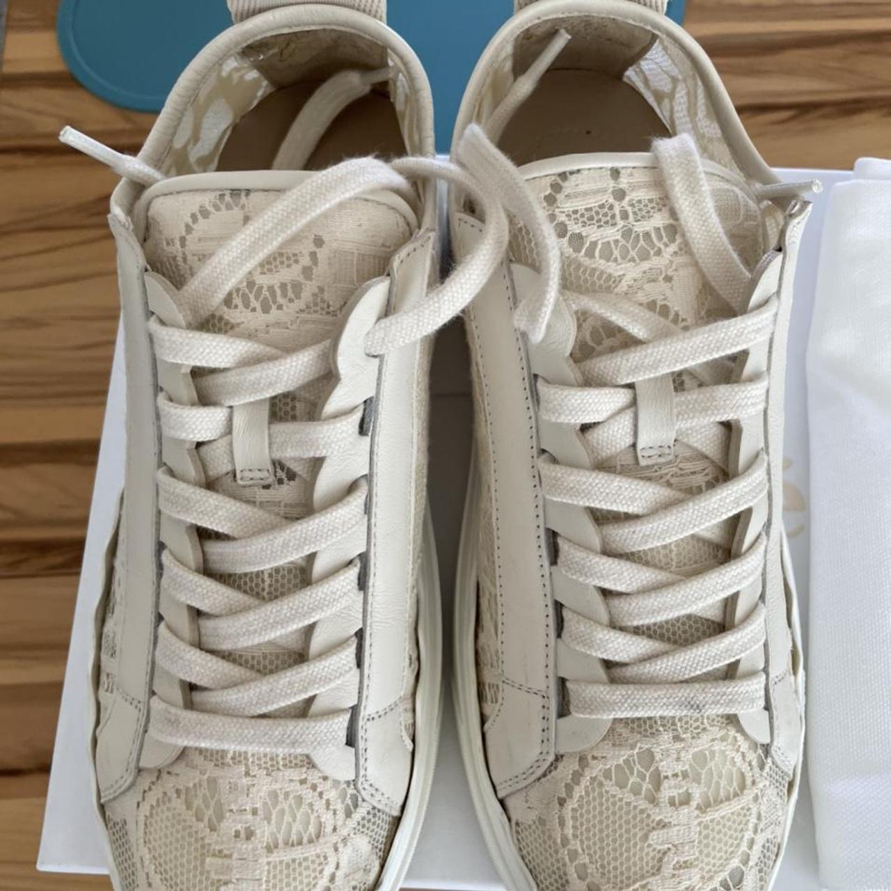 Chloe Lauren Lace sneakers. Gorgeous shoe, can be... - Depop