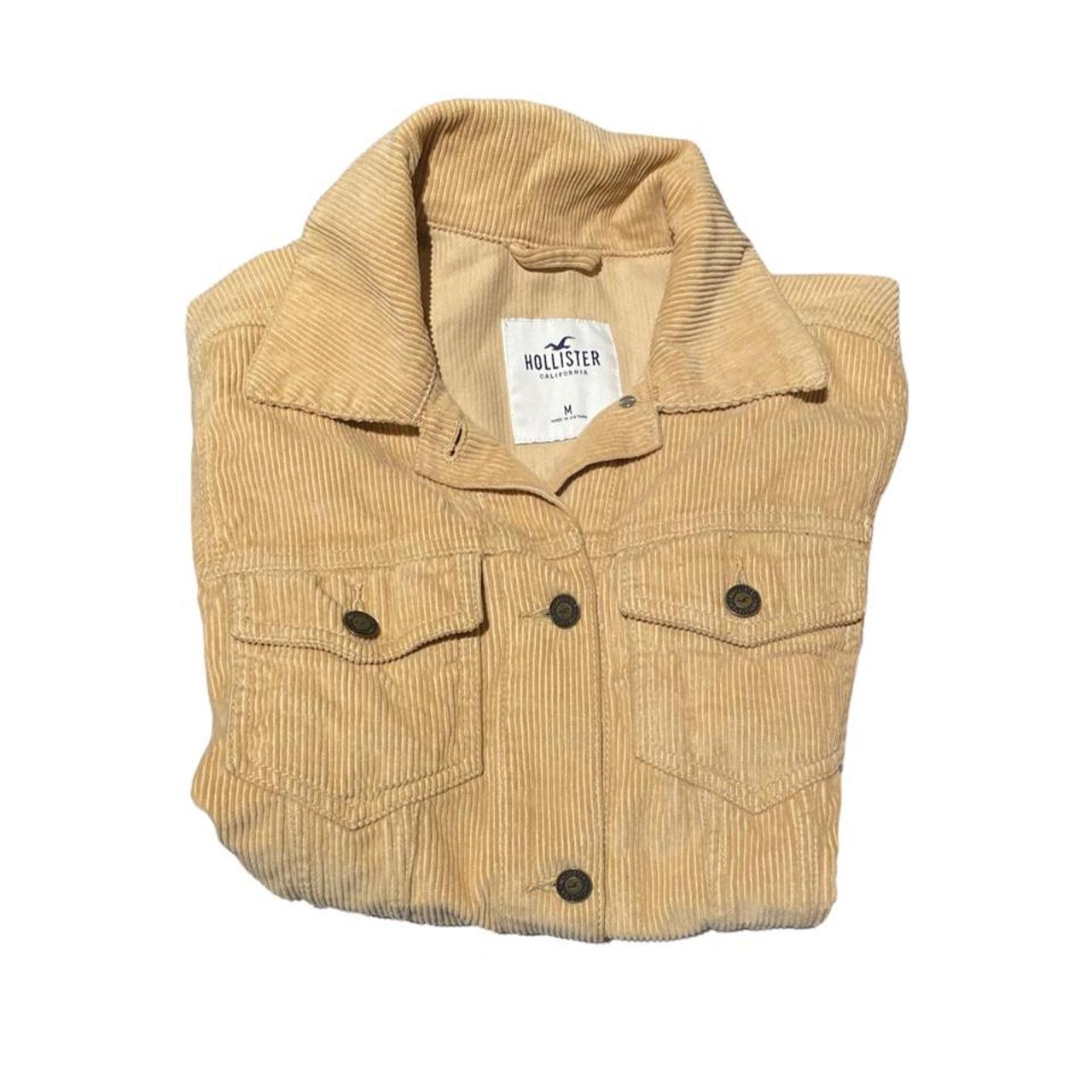 Hollister on sale corduroy jacket