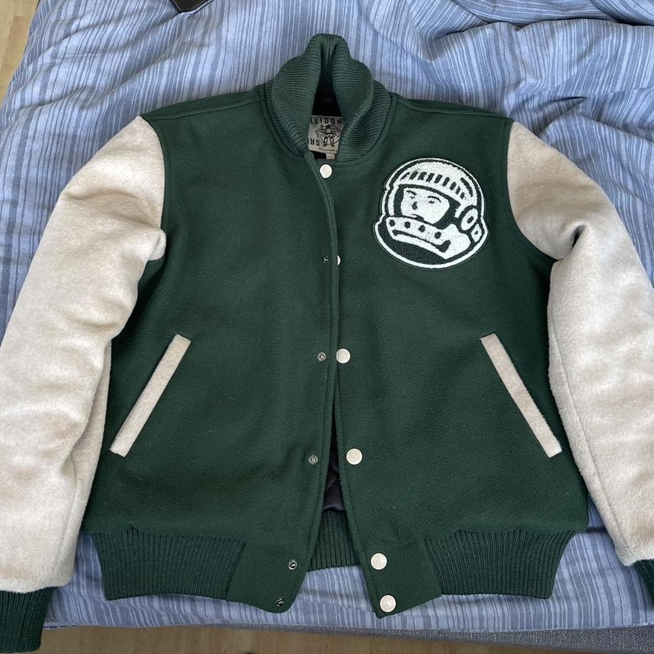 MENS BILLIONAIRE BOYS CLUB ASTRO-LOGO PATCH BOMBER... - Depop