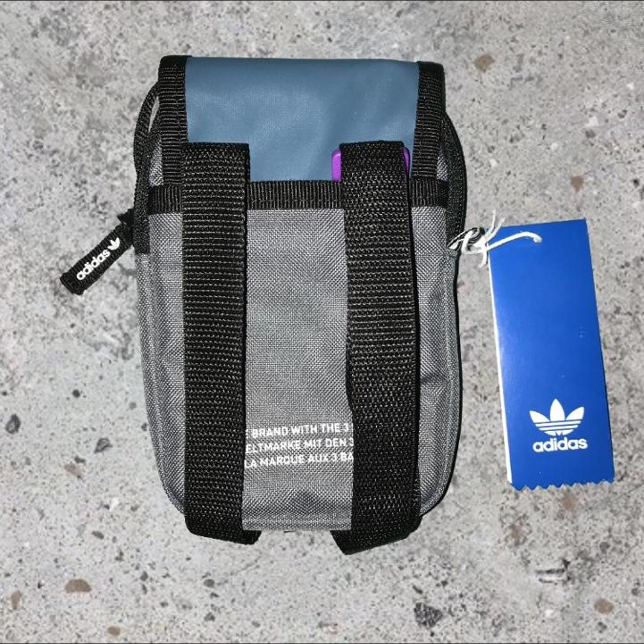 Adidas bumbag side bag over the shoulder bag. Teal,... Depop