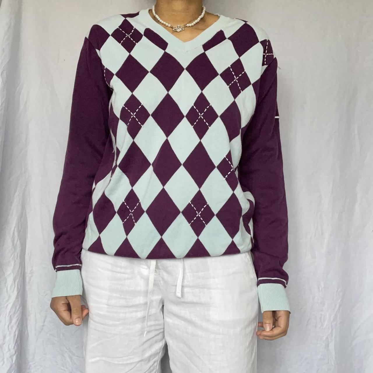 diamond golf jumper