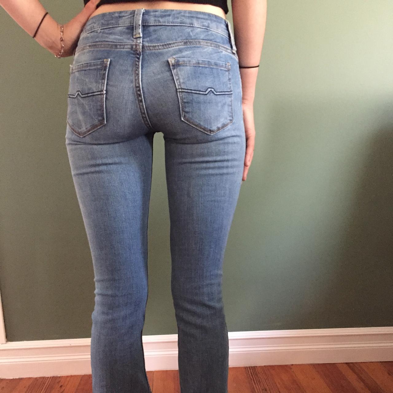 Arizona Bootcut jeans. Good condition and not too... - Depop