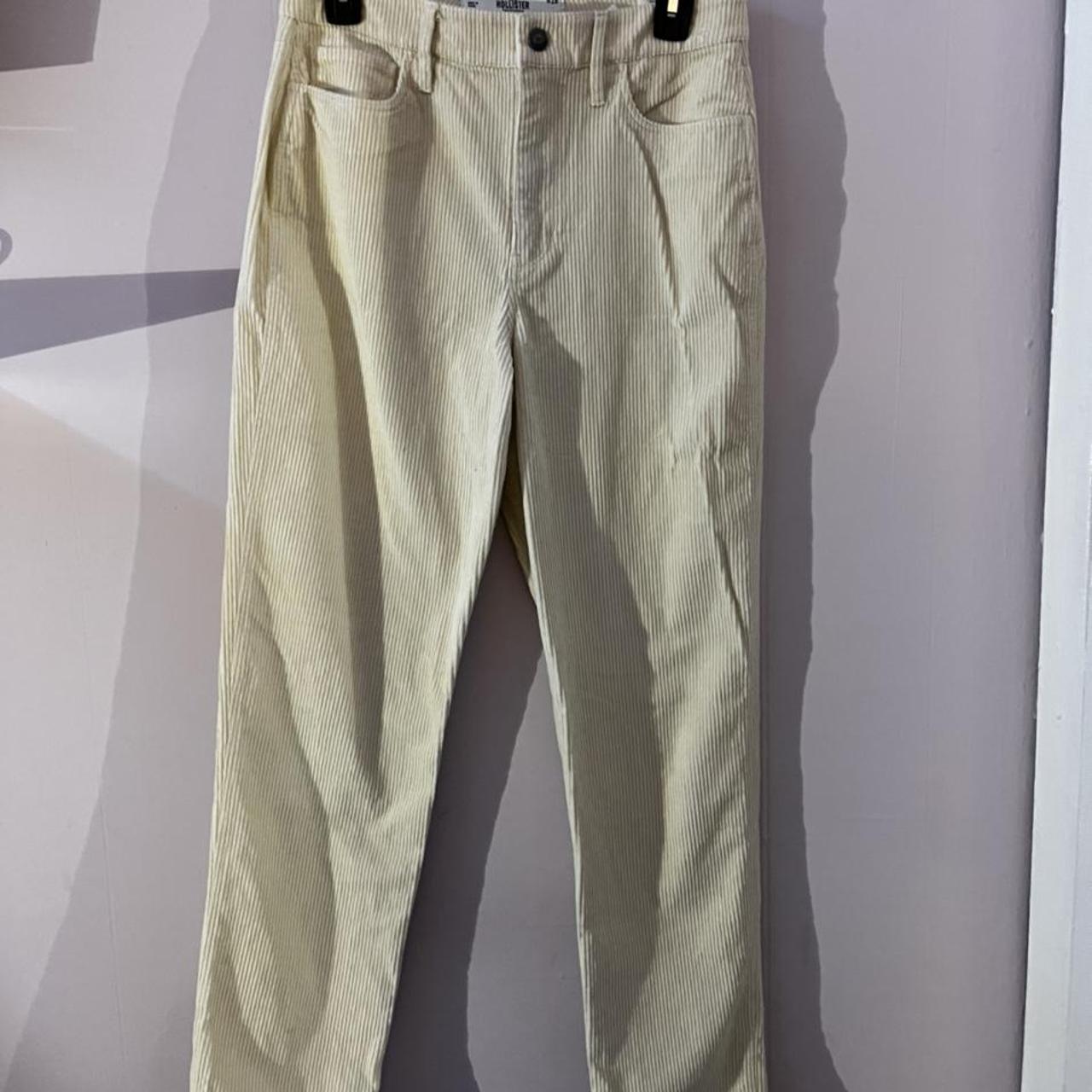 Hollister corduroy pants. Worn once and still in... Depop