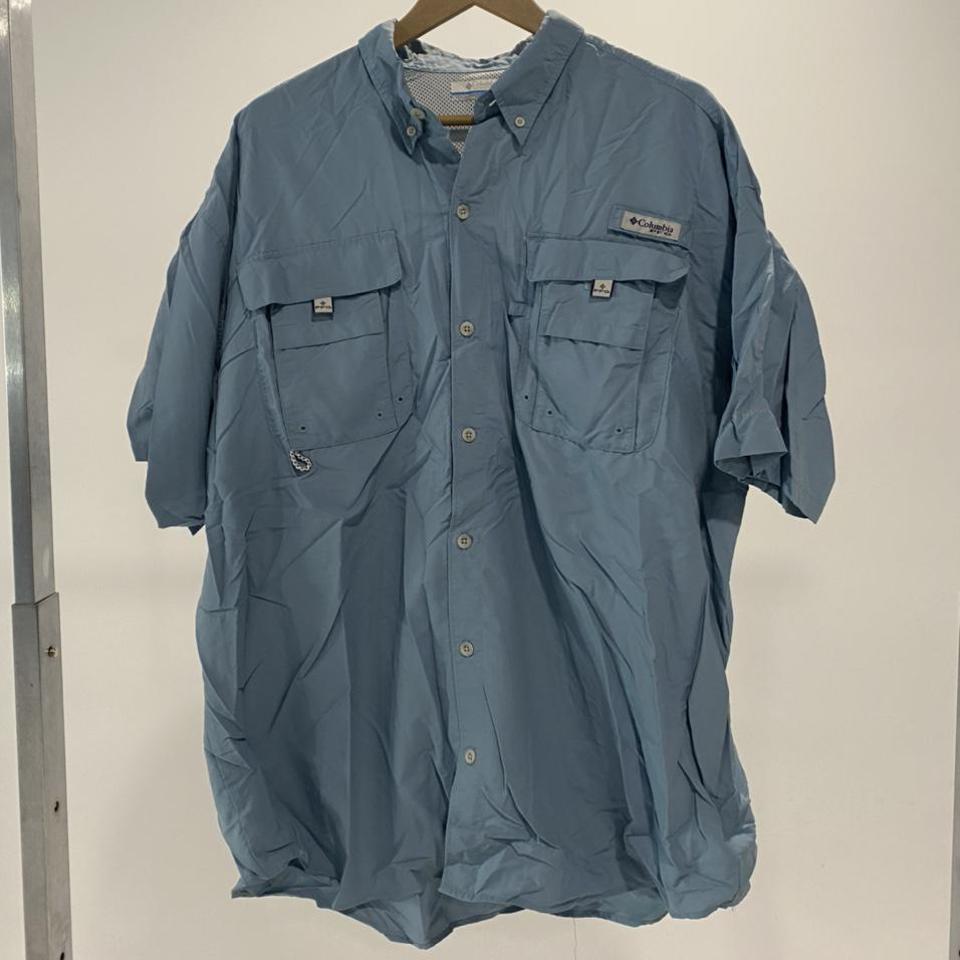 Columbia PFG Fishing Shirt Long Sleeve XL Button - Depop