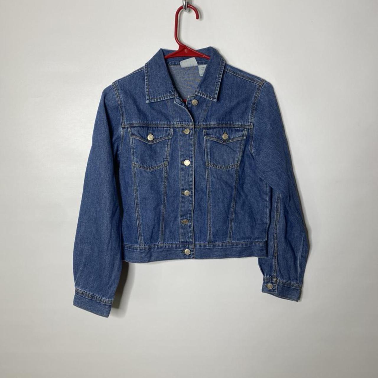 Vintage kids denim jacket made by Canyon River... - Depop