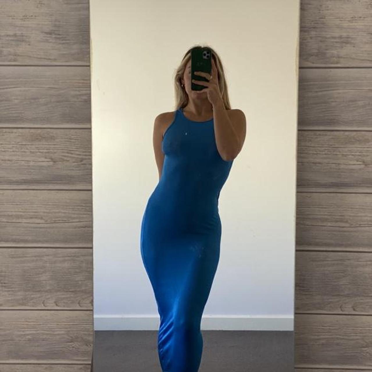 Lioness blue dress Sold out Best fit 6-12 Very... - Depop