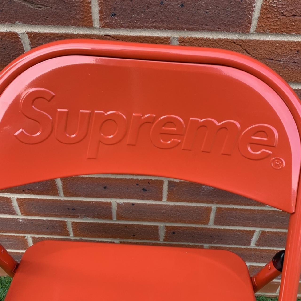 Supreme metal folding chair 2020 Price £85 - Depop