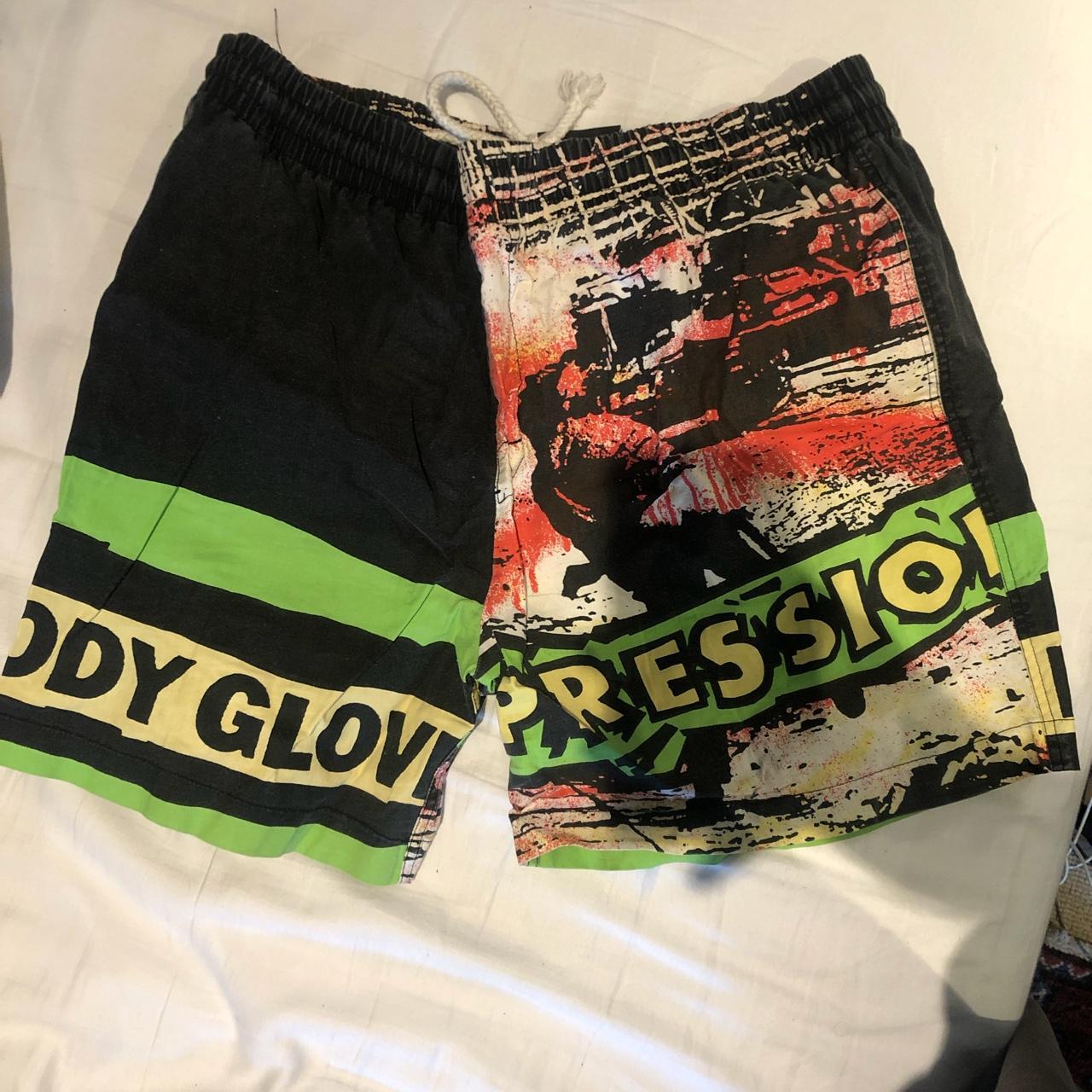 Body Glove Men's Black and Red Swimbriefsshorts Depop