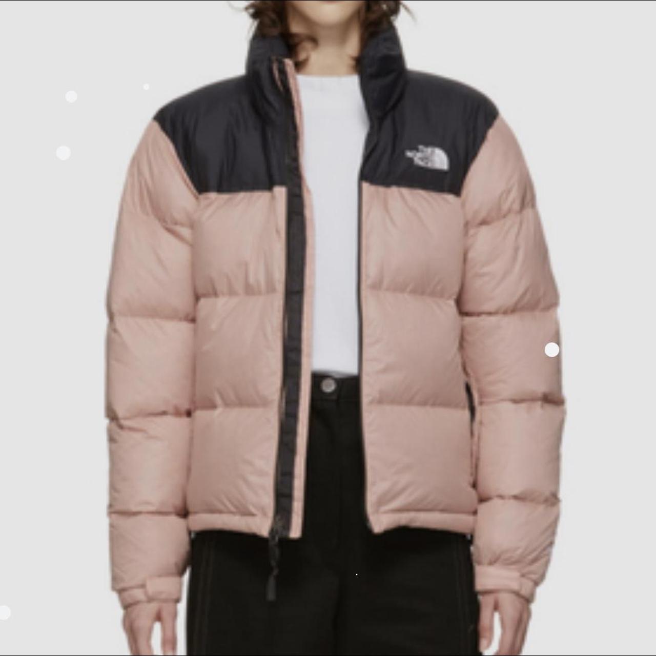 north face puffer jacket size