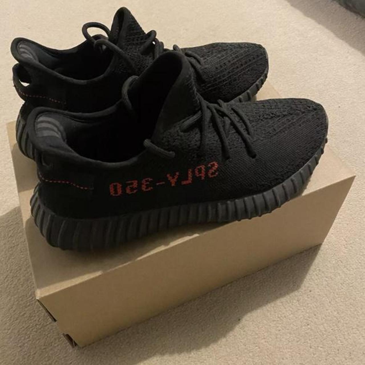 Yeezy Bred 350 V2 Only worn couple of times,... - Depop