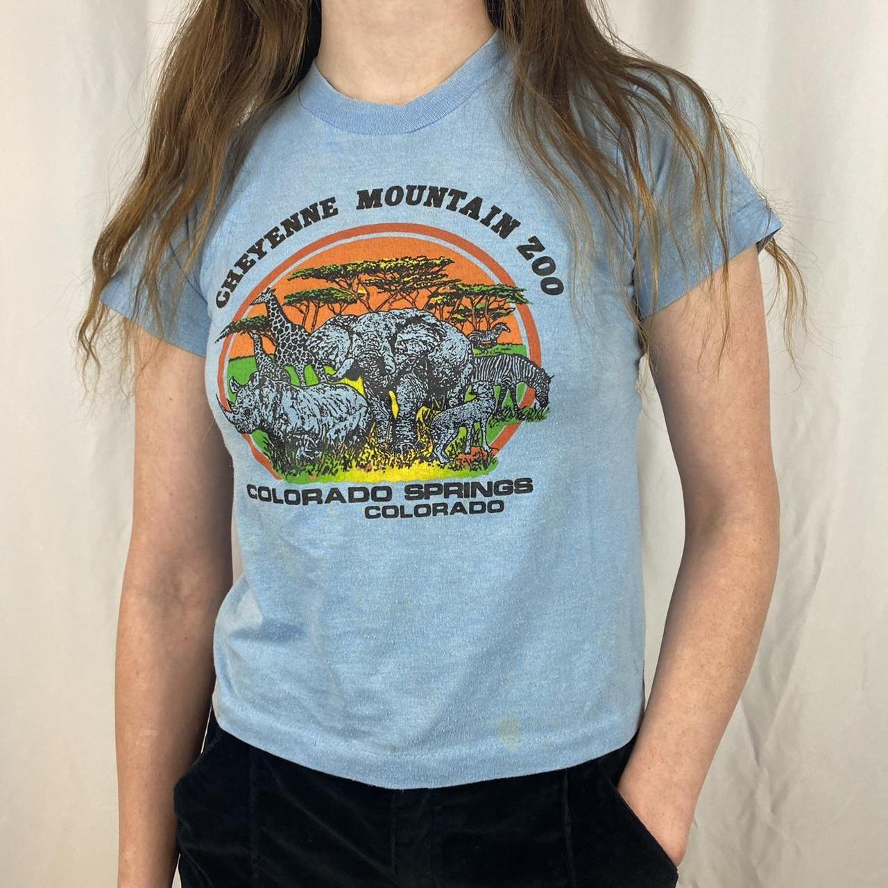 Vintage 80s Cheyenne Mountain Zoo Colorado Springs... - Depop