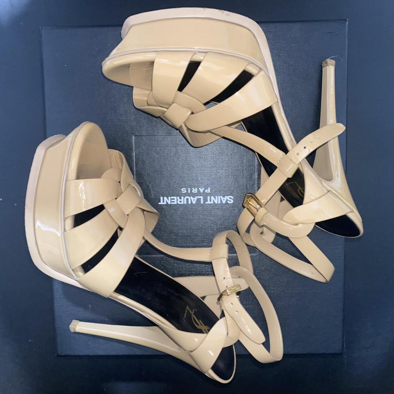 Ysl best sale nude heels