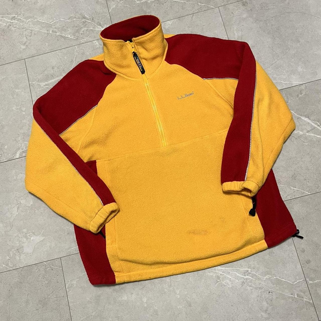 Vintage 90’s LL Bean sherpa jacket in great... Depop