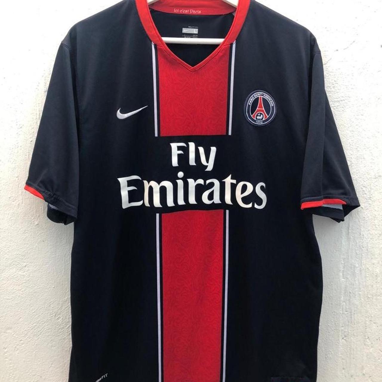 Paris Saint-Germain (PSG) 2008-09 Home Shirt (Excellent) M