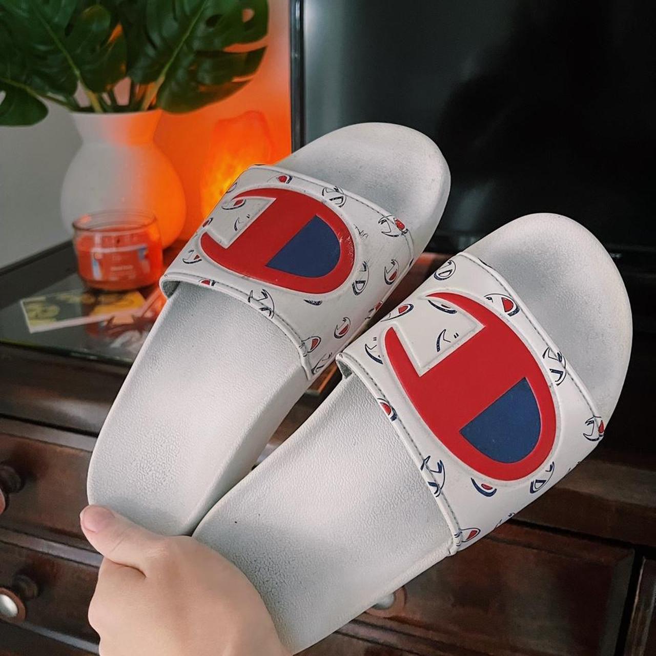 size 15 champion slides