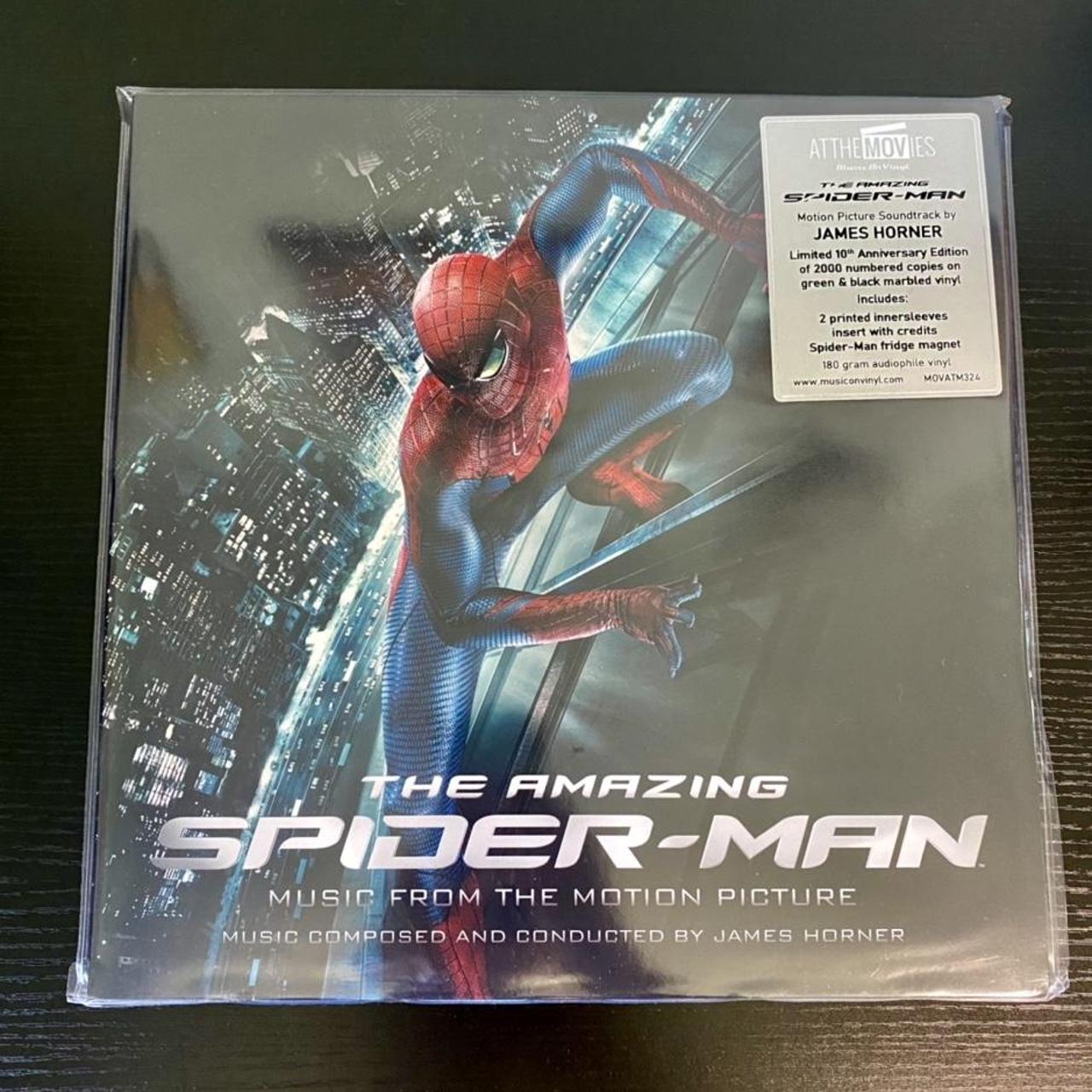 The Amazing SpiderMan Soundtrack Vinyl... Depop