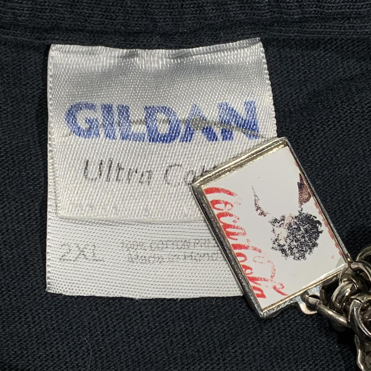 Gildan Men's Black T-shirt (4)