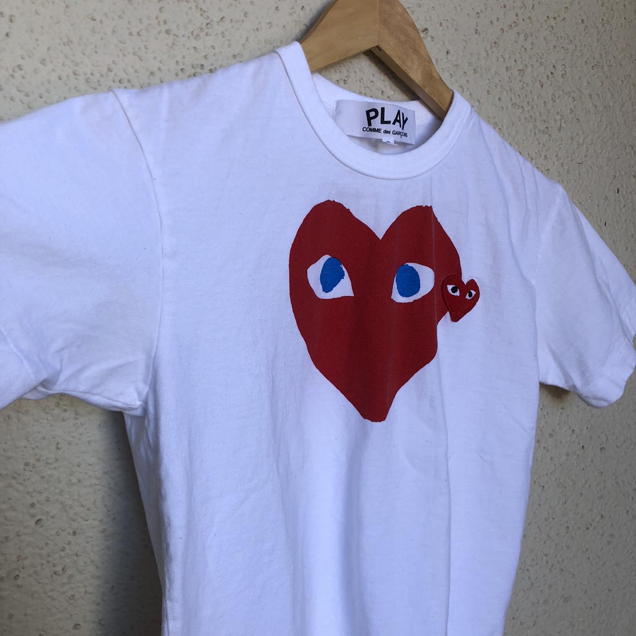 cdg play dress shirt