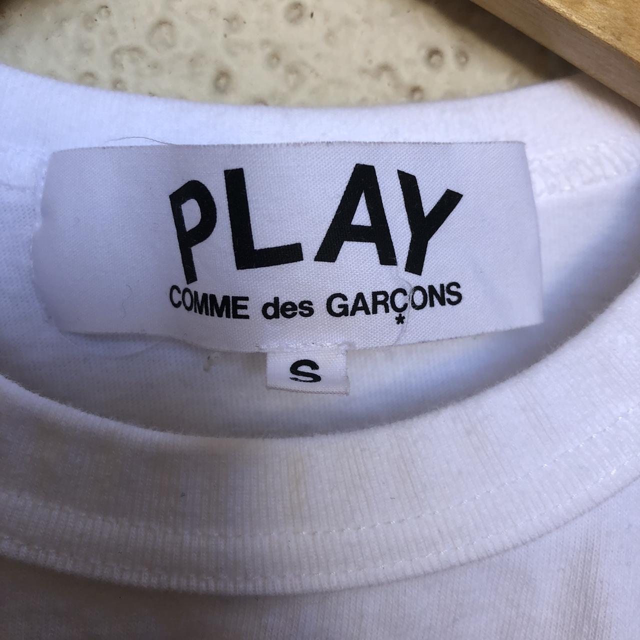CDG PLAY SHIRT Like new condition Only worn/... - Depop