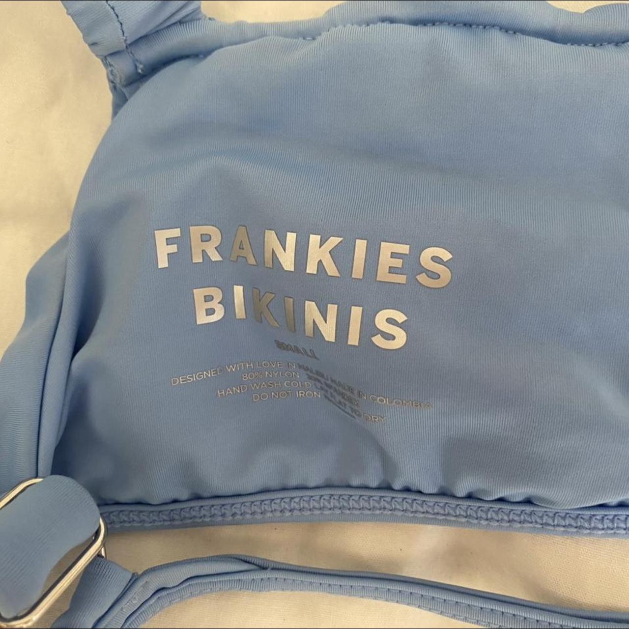 frankies bathing suit top!!! straps r short on me - Depop