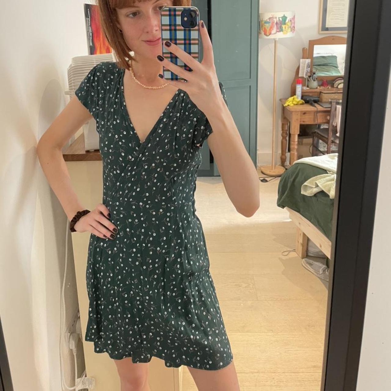 Brandy Melville Robbie Dress Super cute wrap dress... Depop