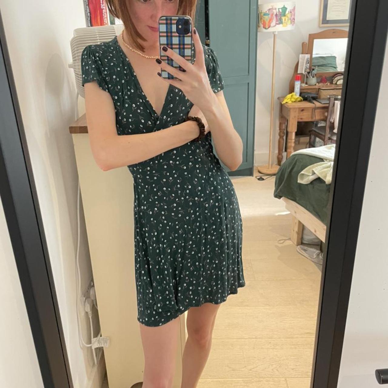 Brandy Melville Robbie Dress Super cute wrap dress... Depop