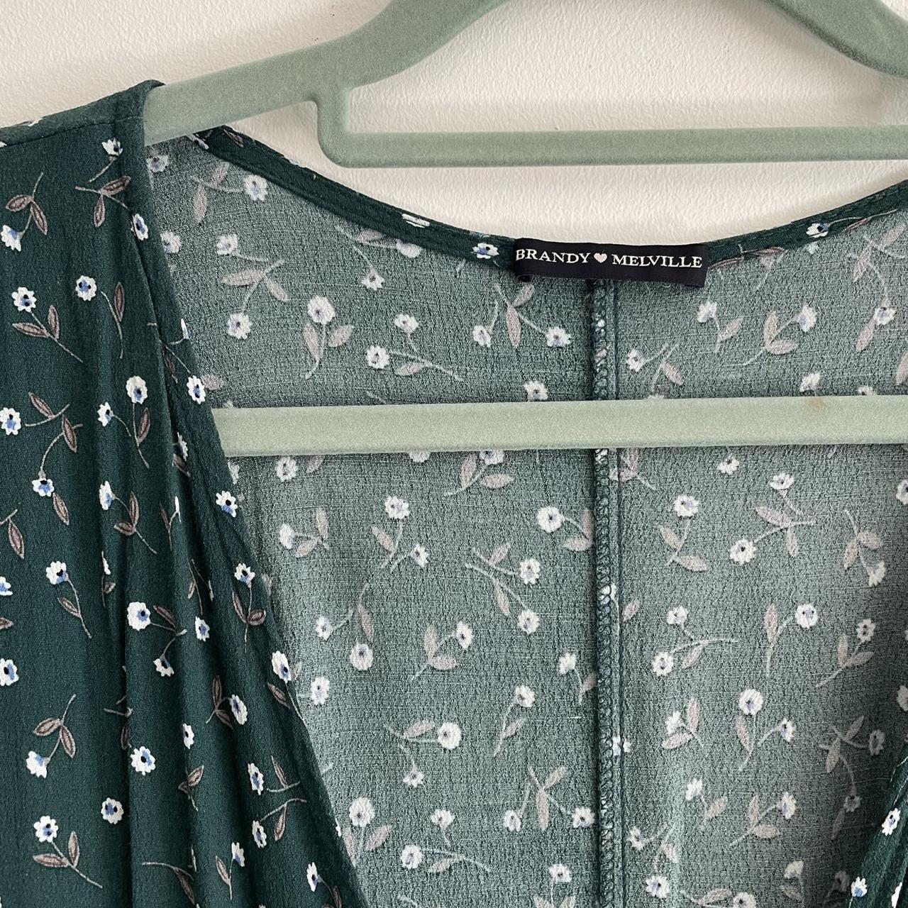 Brandy Melville Robbie Dress Super cute wrap dress... Depop