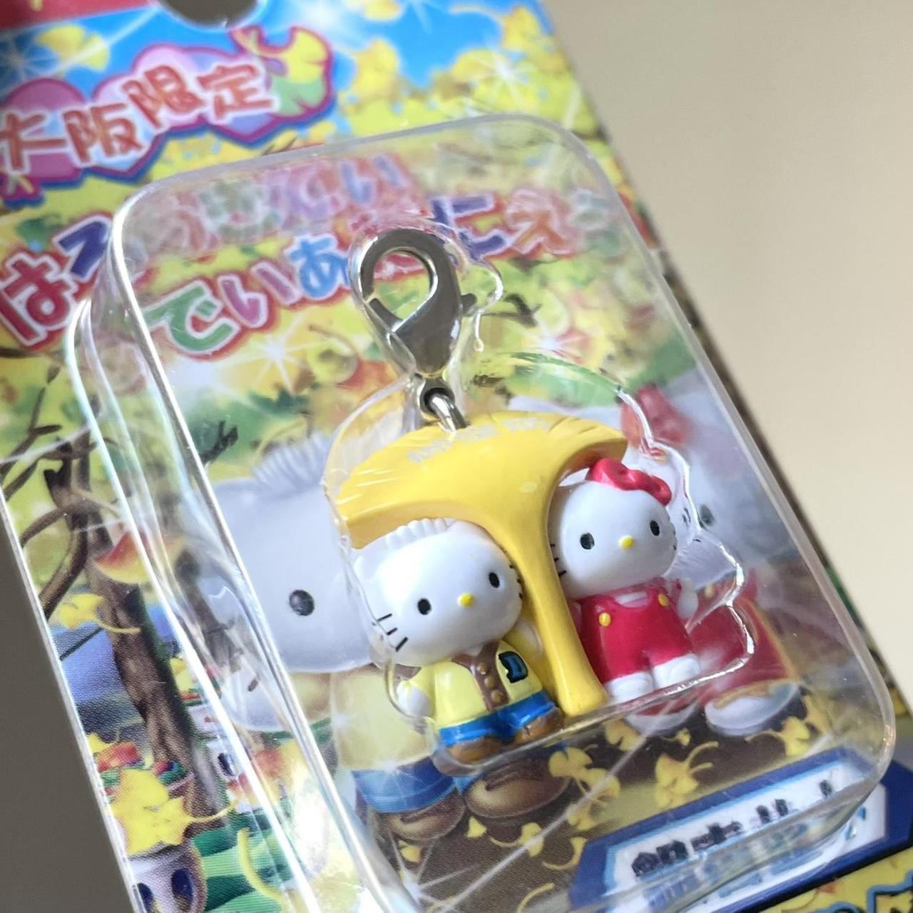 hello kitty dear daniel yellow leaf autumn japan... Depop