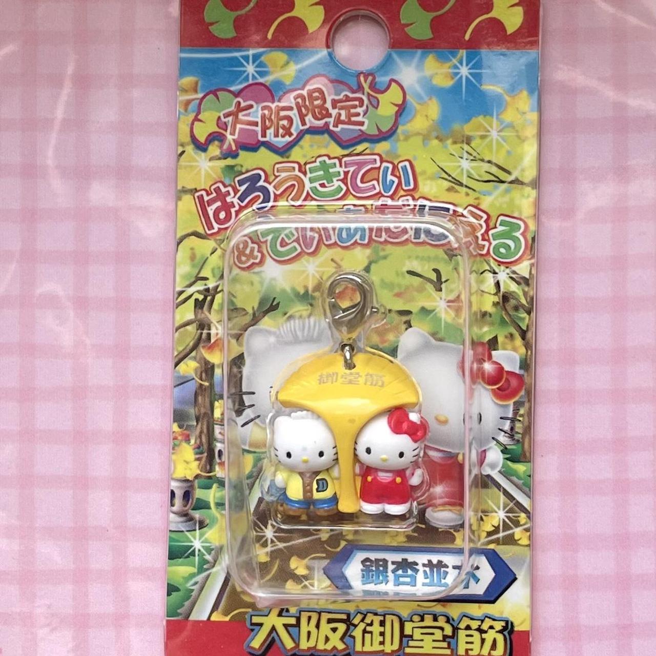 hello kitty dear daniel yellow leaf autumn japan... Depop