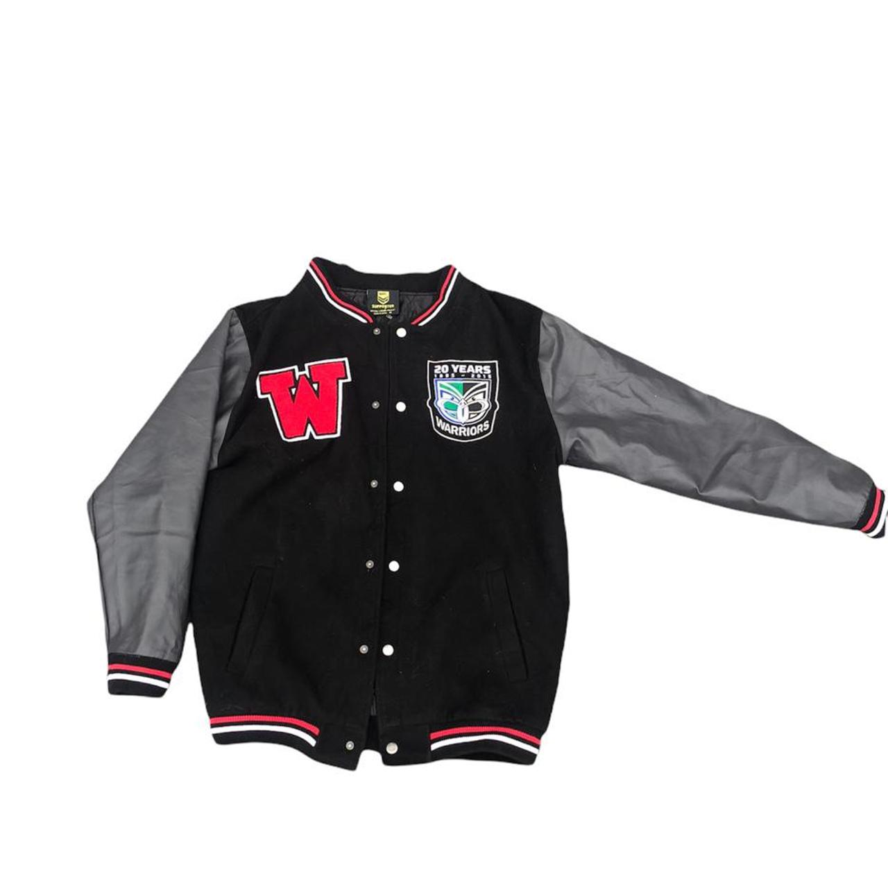 warriors varsity jacket