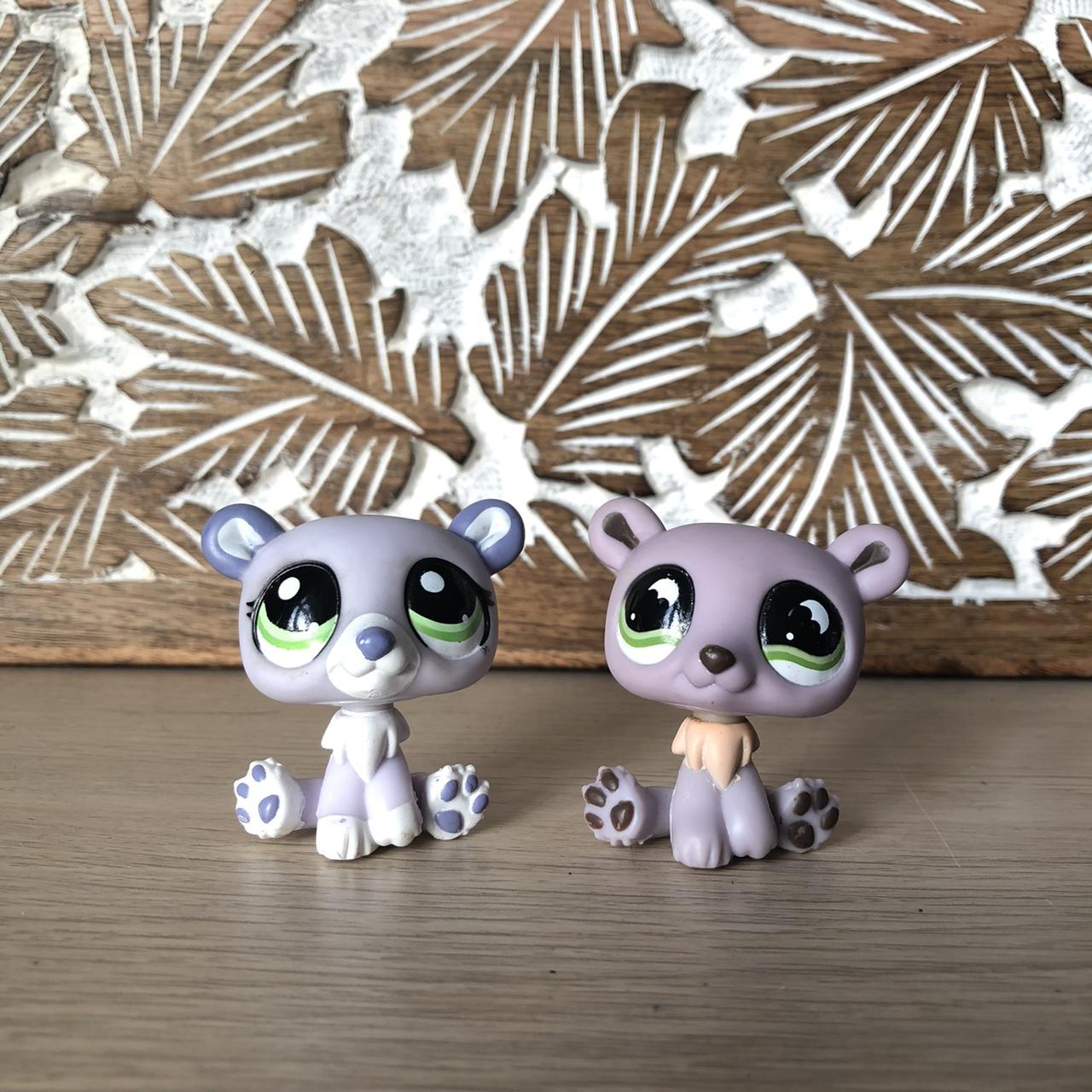 lps littlest pet shop custom christmas bear! ooak! - Depop