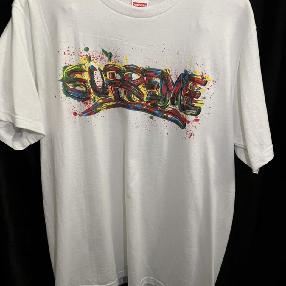 Supreme graffiti t shirt Medium Brand new - Depop