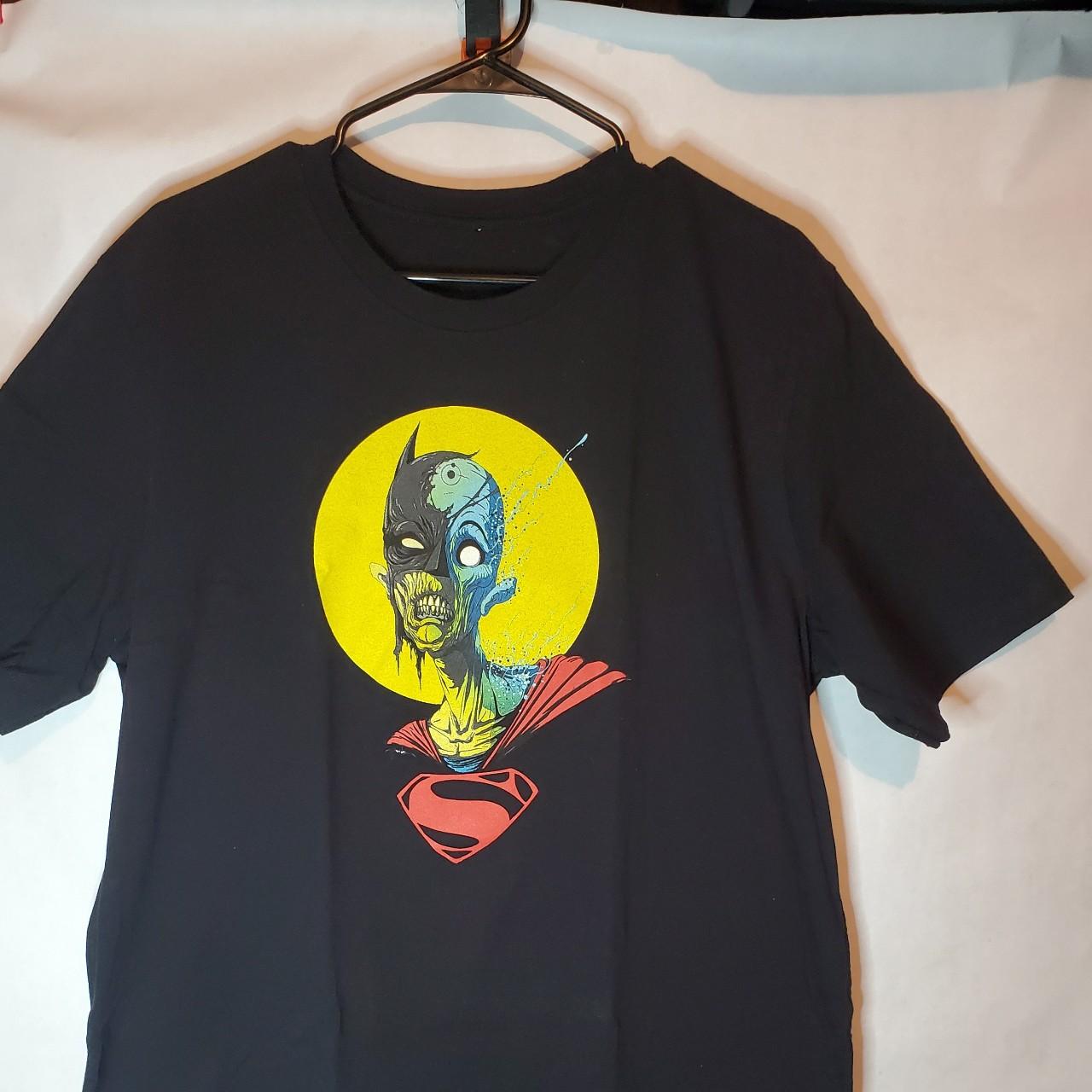 Batman Versus Superman Movie Promo Tshirt Men's Size... Depop