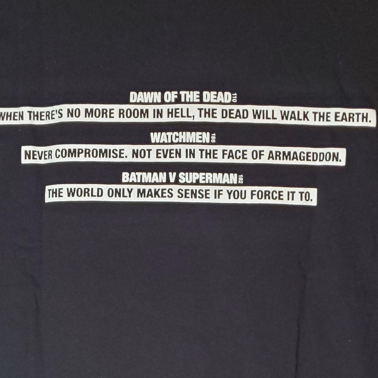 Batman Versus Superman Movie Promo Tshirt Men's Size... Depop