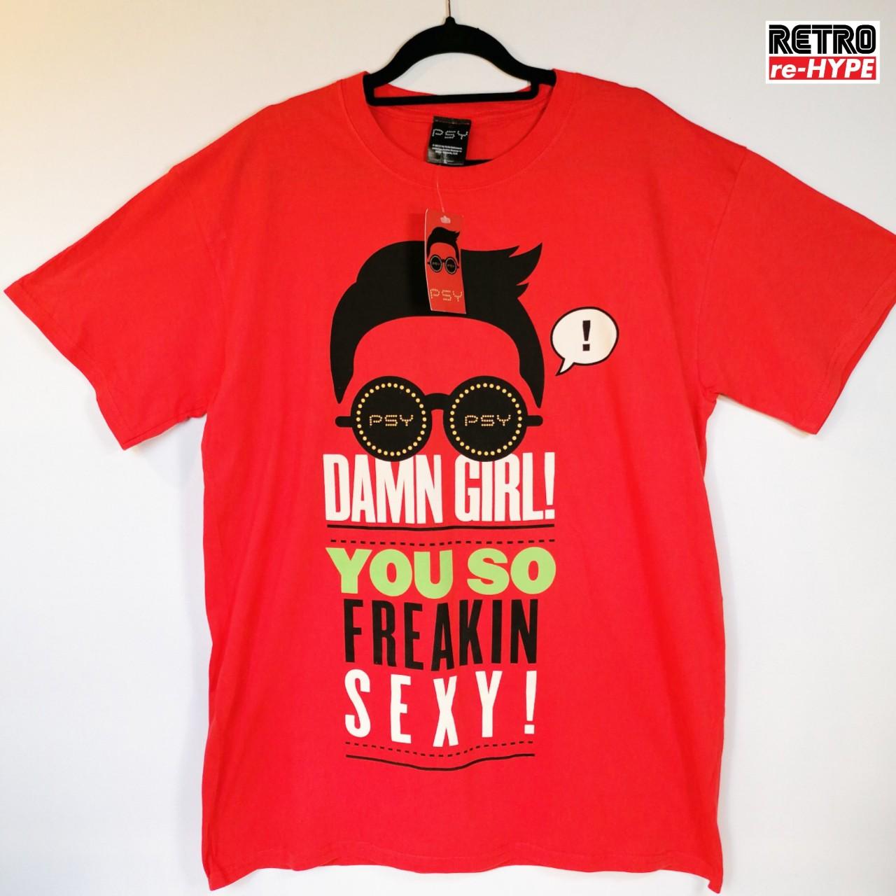 Kpop Psy gangnam style t shirt, sick graphic Depop